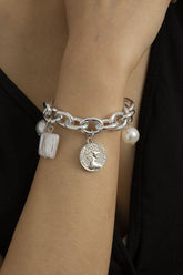 Simplicity Geometrische Armbänder mit geteilten Gelenken